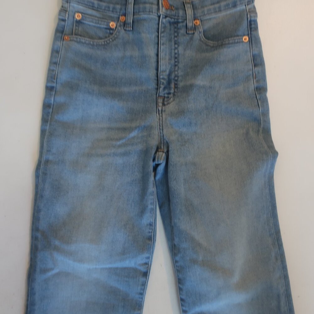 NWT Womens J.Crew Blue (Item-144) Stovepipe Denim Jeans 25 - Picture 8 of 14